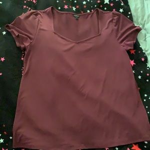 Torrid plum top